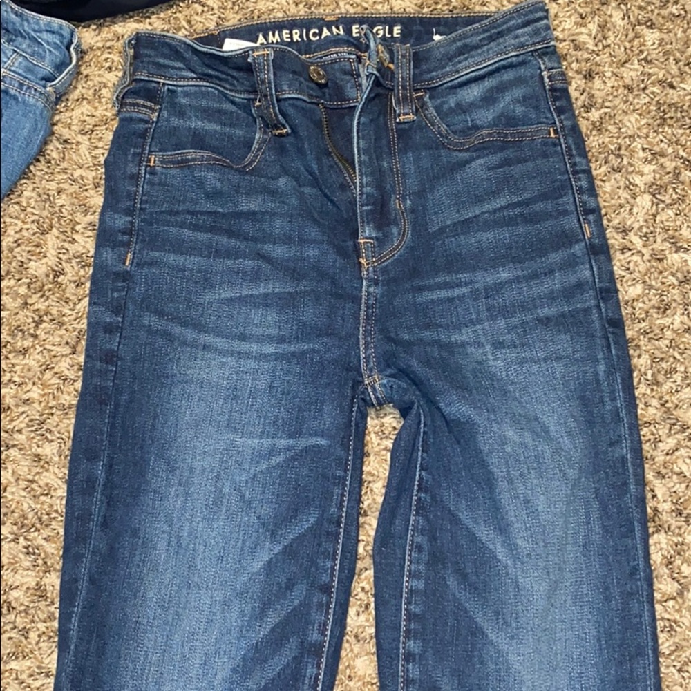 Super high rise American Eagle jeggings